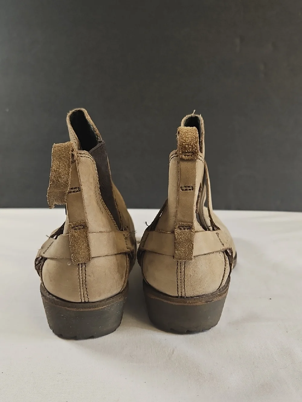Teva Tan Ankle Boots , Size 9.5